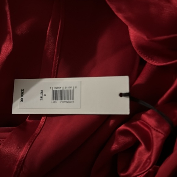 NWT! Banana Republic Red Aura Silk Maxi Dress - Multiple Sizes - Picture 10 of 12